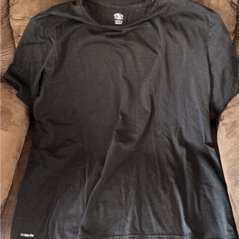 Black Men’s Athletic Black Top